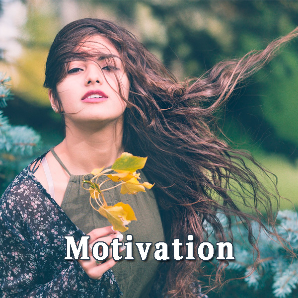 The girl brown-haired, Motivation