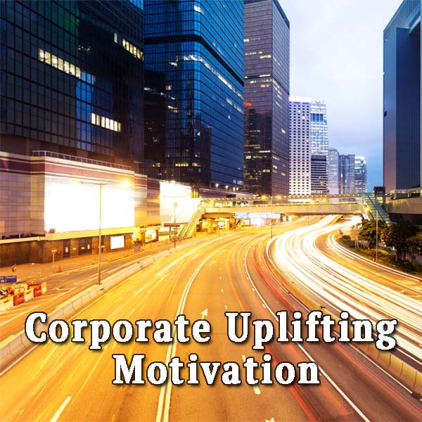 Road at night, Corporate Uplifting Motivation